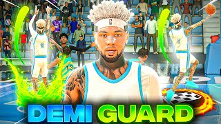 This NEW 6’3 POINT GUARD IS UNSTOPPABLE HOF FINISHING Best Guard Build in NBA 2K24 [upl. by Eiramlehcar]