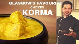 Restaurant style chicken kormaBritish chicken korma [upl. by Atikir]