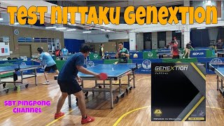 Review Nittaku Genextion dengan teknologi dual sponge [upl. by Odnanref]