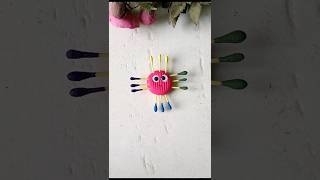 Very very easy clay craft idea 😀💜🩷😀 shorts viralvideo trending youtubeshorts short [upl. by Mclaurin552]