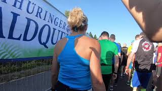 Rennsteig Lauf 2018 Halbmarathon Oberhof [upl. by Holbrooke]