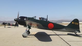 Pearl Harbor flight featuring the PoF Mitsubishi A6M5 Zero [upl. by Nylorahs]