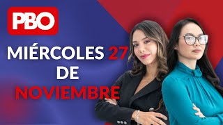 Edición Estelar con Andrea Meza y Yeiko Saito  PBO Noticias – En Vivo 271124 [upl. by Lombardi361]