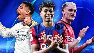 Top 10 Best U21s in the Champions League in 202425 🤩🔥🤯🥶shorts viral edittrending football [upl. by Onihc]