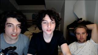 Finn Wolfhard responds to questions about improvised lines in IT [upl. by Satsoc]