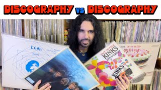 Discography vs Discography The Kinks vs The Rolling Stones [upl. by Arondel521]