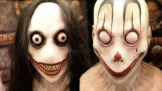 Halloween Masks at Haunt Horror amp FX Conventions  Silicone Mask Costume Ideas [upl. by Aradnahc]