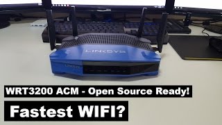 Fastest Wifi Router WRT3200ACM Review amp DDWRT Install [upl. by Kotick804]