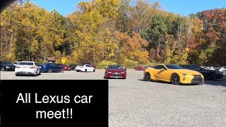 Lexus F car Car meet and Cruise 2024 All Lexus car meet [upl. by Reger]