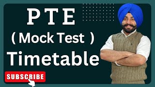 PTE mock test timetable mock test vs real exam how to get 90 scores in 2024  Gurwinder sir [upl. by Nnelg824]