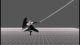 Dissidia 012「duodecim」Prologus  Sephiroth  Costume 3 EX Mode Usable »Model Animation« HD [upl. by Eda]