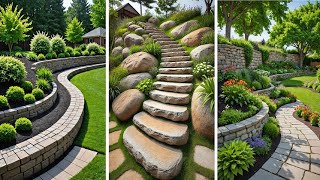 Stunning Slope Garden Ideas Transform Your Hillside Landscape [upl. by Dannica]