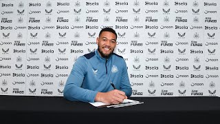 INTERVIEW  Joelinton Signs New Contract with Newcastle United [upl. by Esil]