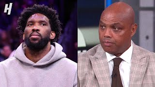 Inside the NBA talks Joel Embiid return amp load management 🎤 [upl. by Haseena779]