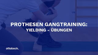 Prothesen Gangtraining Yielding  Übungen  Ottobock [upl. by Smaj]