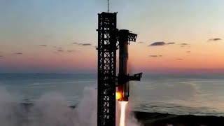 SpaceXs 6th test flight of Starship mega rocket takes off from Texas [upl. by Harli]