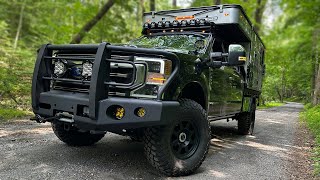 Ford F350 Flatbed FWC The Ultimate Adventure Vehicle  Built2Roam [upl. by Alidus388]