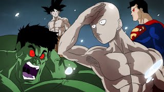 GOKU VS SAITAMA PART 4 I Fan Animation I One Punch Man and Dbz [upl. by Jarita]