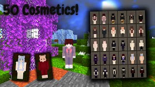 ✅50 SKINS with Custom Capes skin pack 120 Windows 11 Tutorial [upl. by Nairadas]