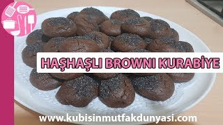 Haşhaşlı Browni Kurabiye Tarifi [upl. by Ettigdirb208]