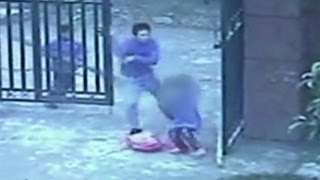 China releases footage of school knife attack [upl. by Enytsirhc]