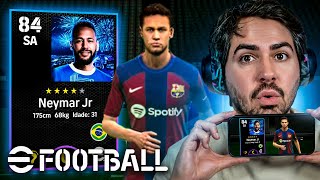 JOGANDO EFOOTBALL MOBILE 2024 DEPOIS DE MUITO TEMPO MELHOR QUE EAFC MOBILE [upl. by Ientirb607]