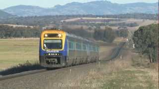 Countrylink Explorer DMUs  Australian trains and railroads [upl. by Portland]