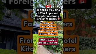 🇨🇦 Alberta Canada LMIA Employers Willing to Sponsor Foreign Workers [upl. by Gus197]