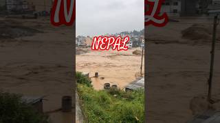 Nepal flood floodnews nepalflood landslide shortsfeed shorts viralshorts heyprabhu flooding [upl. by Sergeant]