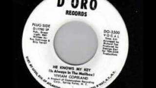 Vivan Copeland  He Knows My Key Is Always In The Mailbox  Classic Soul [upl. by Adnical]