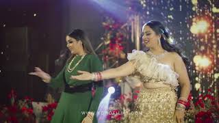 Piya Piya O Piya  Jaspriya amp Azeezs Wedding Dance Performance  Reception [upl. by Ipoillak]