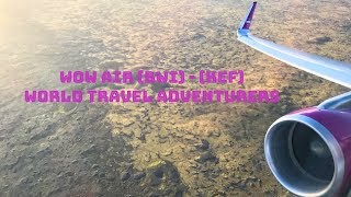 WOW Air Baltimore BWI  Reykjavik KEF A321 Trip Report [upl. by Rep547]