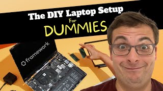 It was SO EASY to set up Frameworks DIY Laptop [upl. by Parris]