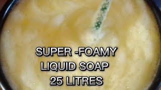 How To Make 25 Litres Of Liquid Soap From Start To Finish diy soap laundry washing cleaning [upl. by Rhodes]