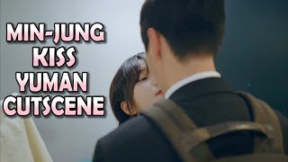 FIVE HEARTS UNDER ONE ROOF  MinJung Kissed Yuman Cutscene No Commentary [upl. by Park]