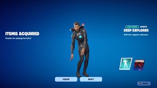 New Astronaut Ocean Bundle Fortnite item shop [upl. by Rapsac]