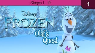 Disney Frozen Olafs Quest  Stages 1  10 [upl. by O'Connor]