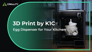 K1C 3D Printed Dispenser Efficient Egg Organizer for Kitchen amp Office [upl. by Davidson]