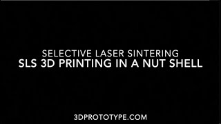 SLS Selective Laser Sintering 3d printing explained [upl. by Gerrald]