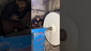 satellite dish antenna plate making process shorts viral satellite [upl. by Ennasus]