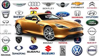 Guess The Car Logo By Car  The Most FAMOUS CAR BRANDS AND MODELS [upl. by Roleat169]