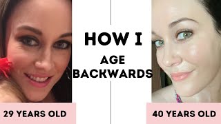 Aging backwards at 40 years old [upl. by Skoorb730]