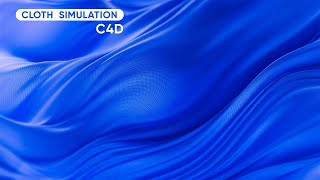 Cinema 4D Tutorial  Cloth Simulation [upl. by Madoc]