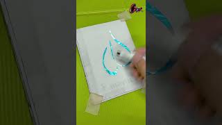 Easy and Beautiful Arabic Calligraphy  part119  C for Color cforcolor calligraphy [upl. by Thema406]