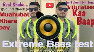 Muhubat Kharab E Balochi New Omani Hit Remix Song 2020 Tabish Hussainbass Boasted [upl. by Ahsinad]