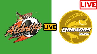 CSyD Dorados de Sinaloa vs Alebrijes de Oaxaca Liga de Expansión MX En vivo Hoy partido de futebol [upl. by Amanda713]