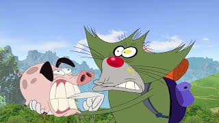 Oggy and the Cockroaches  INTO THE WILD S04E09 CARTOON  New Episodes in HD [upl. by Joyan]