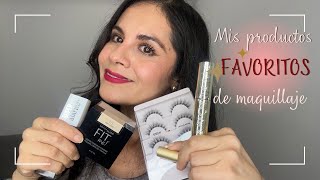 Mis PRODUCTOS FAVORITOS de MAQUILLAJE [upl. by Eimrots482]