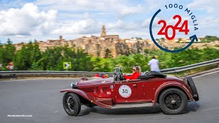 1000 Miglia 2024  Pitigliano GR  Toscana [upl. by Phio]