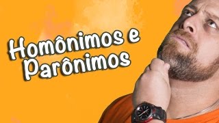 Homônimos e Parônimos Prof Noslen [upl. by Kristine]